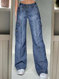 Bleached Pocket Cargo Jeans- Outfit