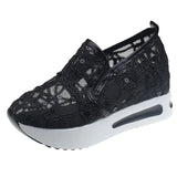 Breathable Casual Female Sandals Summer New Inner Heighten Student Shoes Korean Version Of A Foot Pedal Lazy Platform Women's
