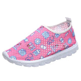 New Breathable Nurse Shoes Doctor Shoes Net Running Shoes Casual Breathable Sports Women's Shoes Flat