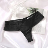 Perspective G-String Sexy Thongs Women Panties Seamless Low Waist Hollow Out Female Underpants Girls Intimates