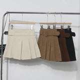 S-2XL Wicked Skirt Autumn And Winter New High-Waisted 100-Fold Skirt Anti-Light A Word Umbrella Skirt