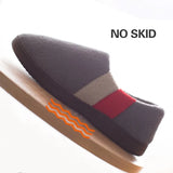 Slippers Home Memory foam Winter Short Plush Indoor Slippers Male Comfy Flock Non-slip House Shoes For Men Big size