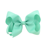 Solid Grosgrain Ribbon Hair Bows With Clip For Cute Girls Handmade Hair Clips Barrettes Hairpins Kids Hair
