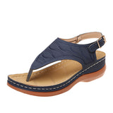 Women's Shoes 2025 New Roman Wind With Women's Sandals 43 Large-Size