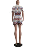 Zingj New Women's Handmade Knitted Casual Shorts