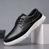 Zingj Shoe Factory Men's Casual Board Shoes Large Size Fashion Trend Soft Bottom Tie-Up Men's Shoes 2023