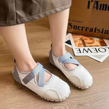 Sticker Derain Shoes Women's Shoes 2025 Autumn New Shoes Children Set Flat Bottoms In Tide Casual Board