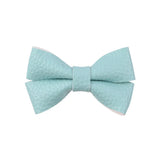 Pu Leather Bowknots Hair Clips For Cute Girls Handmade Hairpins Boutique Barrettes Headwear Kids Hair Accessories