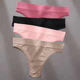 Seamless High Waist Female Underpants Sexy Brazilian Panties Women's Cotton Briefs Comfortable Solid Color Panty
