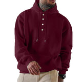 Zingj / Winter Men's Wear 2023 Long-Sleeved Coat Loose Casual Hoodie Hoodie-Outfit