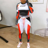 Women Two Piece Set Outfits Sports Fitness High Waist Leggings Winter Spring Matching Sets Sweatsuit
